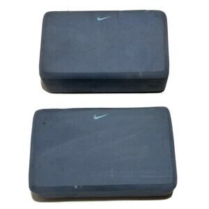 2 x Nike Yoga block Preowned gray Unisex Exercise Equipment‎